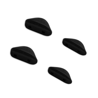 Replacement Nose piece Nose Pads for Oakley Fives Squared/Dispute OO9233/Crosslink Series/Badman/Double Edge Sunglass - Black