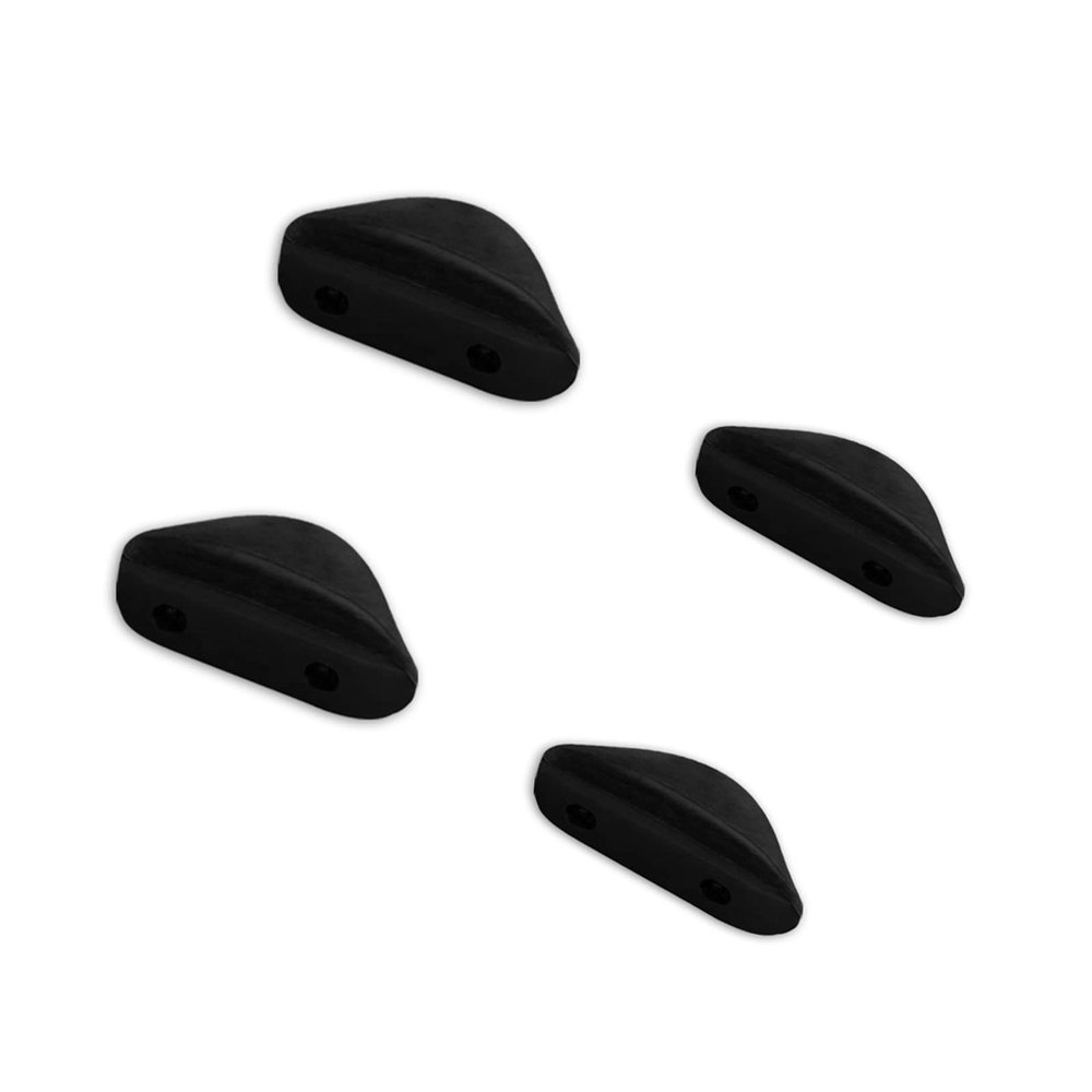 Replacement Nose piece Nose Pads for Oakley Fives Squared/Dispute OO9233/Crosslink Series/Badman/Double Edge Sunglass - Black