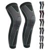 Full Leg Sleeves Long Compression Leg Sleeve Knee Sleeves Protect Leg, for Man Women Basketball, Arthritis Cycling Sport Football, Reduce Varicose Veins and Swelling of Legs view 1