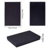 BENECREAT 6 Pack Black Necklace Gift Box 7.8x5x1.2 Cardboard Jewelery Boxes Kraft Paper Box with Sponge for Necklace, Earring, Mother's Day Gift Packaging view 2