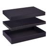 BENECREAT 6 Pack Black Necklace Gift Box 7.8x5x1.2 Cardboard Jewelery Boxes Kraft Paper Box with Sponge for Necklace, Earring, Mother's Day Gift Packaging view 4
