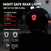 EASTINEAR Adults Bike Helmet Magnetic Goggle Cycling Helmet with USB Rechargeable Taillight for Men Women Mountain & Road Bicycle Helmet Magnetic Shield Size M/L (Black White) view 4