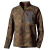 Orvis Men's PRO LT Softshell Pullover, Camouflage - Small view 1