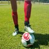 CrossBones Sports Neon Shin Guard Sleeves for Soccer 3 Pair Pack view 2