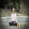 $averPak BodyForge Authentic Mexican Falsa Yoga Blanket (Red/Black/White) view 3