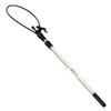 Boat Loop Extendable White Fiberglass Boat Pole with Flexible XL Loop & Quick-Lock System - Selectable Pole Length with Rubber Guard for Docks - Marine Rope Hook & Line Handling Tool view 1