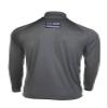 Farm Blue Mens Workout Zip Pullover-Thin Blue Line American Flag Logo (GRY-XL) view 4