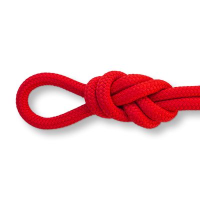 5/8'' Color Double Braid - Red - 25 ft.