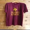 Nudge Printing Texas State University Shirt TXST Apparel Bobcats Super Soft Boko Maroon T Shirt Comfy Tee for Men and Women (X-Large) view 3