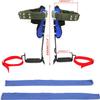 HTTMT- Tree Climbing Spike Set Safety Adjustable Belt Lanyard Rope Rescue Belt 2 Gears [P/N: ET-OUTDOOR002-RAW] view 2
