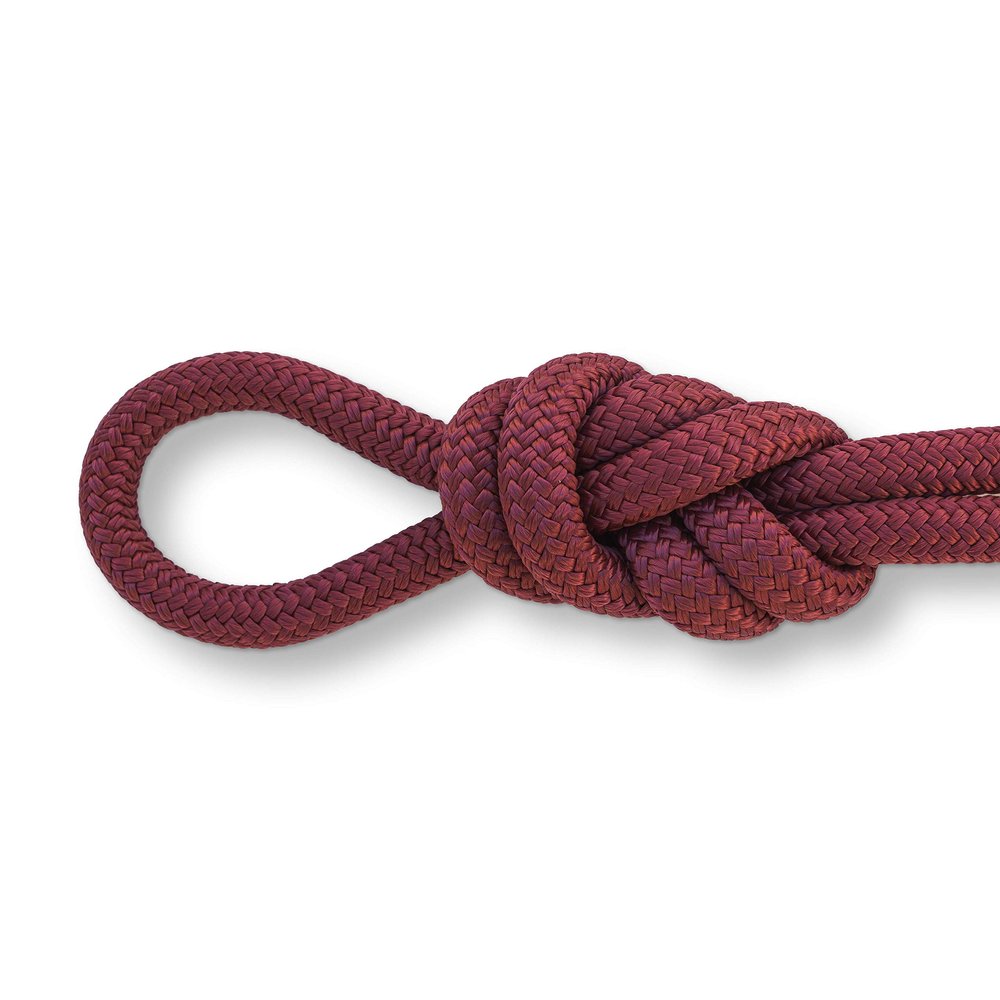 5/8'' Color Double Braid - Burgundy - 50 ft.