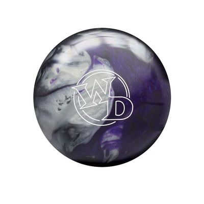 Brunswick Bowling Products Columbia 300 White Dot PRE-DRILLED- Black/Purple/Silver 15lbs
