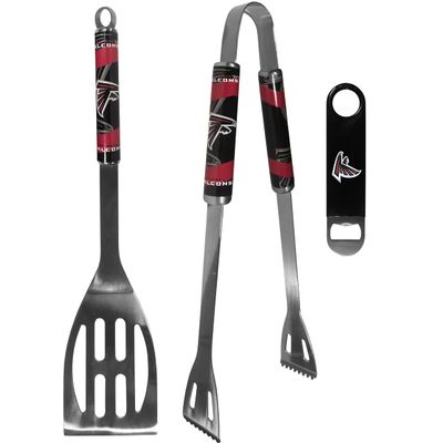Siskiyou Sports NFL Atlanta Falcons Unisex 2 pc BBQ Set and Bottle Opener, Team Colors, One Size