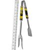 Siskiyou Sports NCAA Iowa Hawkeyes Unisex 3 in 1 BBQ Tool and Salt & Pepper Shaker, Team Colors, One Size view 3