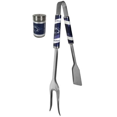 Siskiyou Sports NCAA Penn State Nittany Lions Unisex 3 in 1 BBQ Tool and Salt & Pepper Shaker, Team Colors, One Size