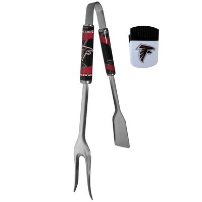 Siskiyou Sports NFL Atlanta Falcons Unisex 3 in 1 BBQ Tool and Chip Clip, Team Colors, One Size