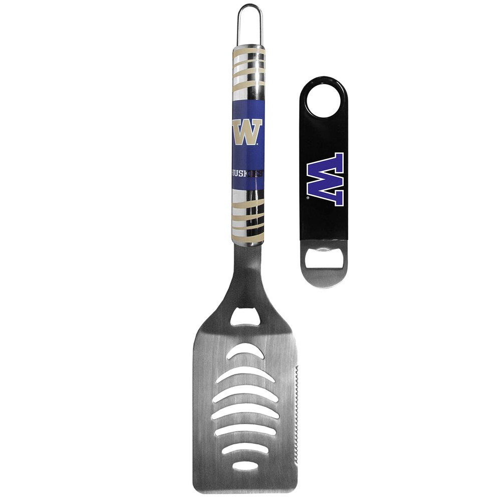 Siskiyou Sports NCAA Washington Huskies Unisex Tailgate Spatula and Bottle Opener, Team Colors, One Size