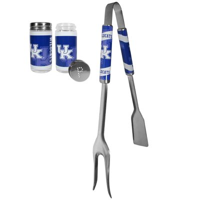 Siskiyou Sports NCAA Kentucky Wildcats Unisex 3 in 1 BBQ Tool and Season Shaker, Team Colors, One Size