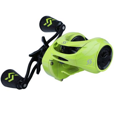 Sougayilang Baitcasting Reels, 8:1 Gear Ratio Fishing Reel with Magnetic Braking System Casting Reel, 9 + 1 Ball Bearings Super Smooth Anti-Corrosion Baitcaster Reel-Right Hand(Green)