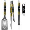 Siskiyou Sports NFL Green Bay Packers Unisex 3 pc BBQ Set and Bottle Opener, Team Colors, One Size view 1