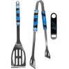 Siskiyou Sports NFL Carolina Panthers Unisex 2 pc BBQ Set and Bottle Opener, Team Colors, One Size view 1