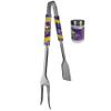 Siskiyou Sports NFL Minnesota Vikings Unisex 3 in 1 BBQ Tool and Salt & Pepper Shaker, Team Colors, One Size view 1