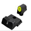DXT2 Big Dot w/Yellow Front Sight - Tritium Front & Rear Night Sights fits: S&W M&P 9 Shield EZ view 1