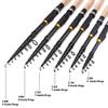 1.8m-3.6m Multifunction Telescopic Fishing Rod Cork Handle Carbon Fiber carp Spinning Rod Portable Travel Pole Fish Tackle (3.0 m) view 3