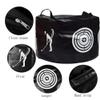 ASENVER Golf Swing Impact Trainer Bag Golf Power Smash Bag (Black- Target Pattern) view 2