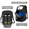 AUMTISC Ski Boot Bag, Ski Boot Backpack Travel, Snowboard Boots and Helmet Bags for Skiing, Snowboarding boot backpack for Flying Air Gloves Jacket Goggles view 4