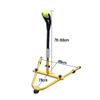 Anbt Tennis Training Equipment Tennis Training System Tennis Trainer Multifunctional Tennis Training Device Adjustable Height Steel Material Indoor Outdoor view 3