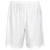 Umbro Checkered Short, White, Men's Small view 1