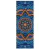 5Mm Lotus Pattern Suede TPE Yoga Mat Mat Anti-Slip Slimming Exercise Fitness Gymnastics Mat Fitness Fitness Mat Fitness Pilates Blue view 1