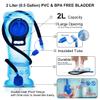 Mothybot Hydration Backpack Pack, Water Backpack 20L Capacities Included 2L Hydration Bladder, Festival Essential - Rave Hydration Pack Hydropack Hydro for Hiking, Running, Biking, Festival Gear view 3