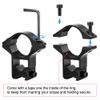 CVLIFE 1 Inch Dovetail Scope Rings - 3/8" or 11mm Dovetail Scope Mount - High Profile Dovetail Scope Mounts 1 Inch for Dovetail Rail - 2 Pcs view 4