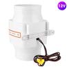 Marine Bilge Air Blower ,4inches In-Line Bilge DC Air Blower Mute Strong Engine Ventilation Fan for Yacht RV(12V) view 4