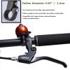 Zsling Aluminum Alloy Bike Brake Levers, 2 pcs, Compatible with Caliper, Side Pull, v-Brake, Disk Brakes, Fit Most Bikes view 2