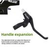 Zsling Aluminum Alloy Bike Brake Levers, 2 pcs, Compatible with Caliper, Side Pull, v-Brake, Disk Brakes, Fit Most Bikes view 4