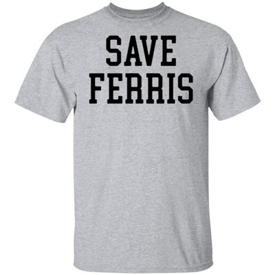 Save Ferris Bueller T-Shirt Sport Grey 4XL