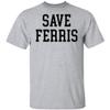 Save Ferris Bueller T-Shirt Sport Grey 4XL view 1
