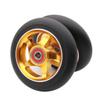2Pcs 100 mm Pro Stunt Scooter Wheels with Abec 9 Bearings for MGP/Razor/Lucky/Envy/Vokul Pro Scooters Replacement Wheels (Gold) view 3