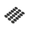 PAXLamb Helmet Padding Kit 27PCS Bicycle Replacement Universal Foam Pads Set Helmet Cushions for Bike Cycling Motorcycle Helmet (Black+Black) view 3