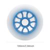 Z-FIRST 8 Pack 100mm Inline Roller Skate Wheels 85A Premium Replacement for Rollerblade Wheels view 3