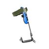 DYRABREST Tree Climbing Spikes Adjustable Climbing Tool Blue Stainless Steel 2 Gears Set Adjustable Lanyard Rope Rescue Belt view 2