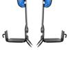 DYRABREST Tree Climbing Spikes Adjustable Climbing Tool Blue Stainless Steel 2 Gears Set Adjustable Lanyard Rope Rescue Belt view 4