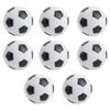RiToEasysports 8Pcs Mini Table Soccer Foosballs Replacement Black and White Soccer Balls Table Game Machine Accessory 32mm view 4