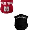 Custom Text Orange Adult L/XL Wicking Gaiter view 2