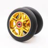 2PCS Replacement 110mm Pro Scooter Wheel with Abec 9 Bearings Fit for MGP/Razor/Lucky Pro Scooters (Gold) view 3