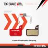 TOP BRAKE Disc Bike Brake Pads for AVID SRAM Level TLM/Ultimate,Force 22/1,Red eTap HRD,Rival 1 / Rival 22,S700 B1, S900 HRD view 4