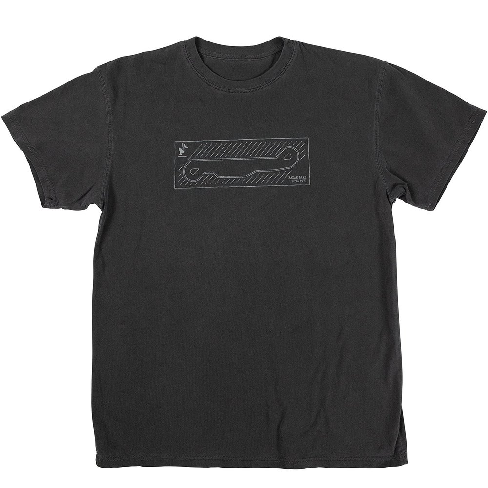 Radar Lake T-Shirt - Slate Grey - S